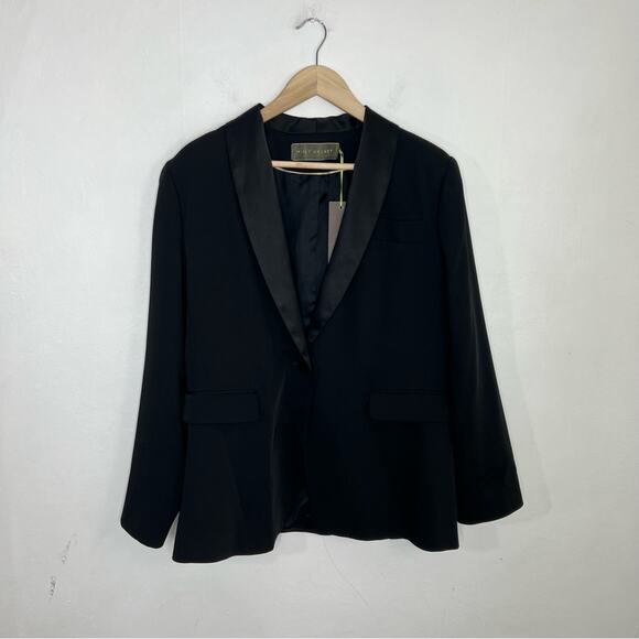 NWT Mint Velvet Black Boyfriend Modern Blazer Size 16 - Picture 14 of 14